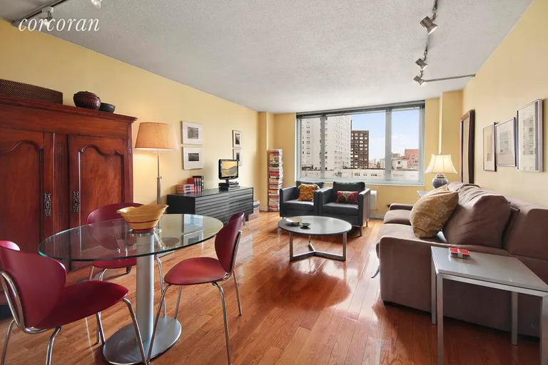 New York City Real Estate | View 130 West 67th Street, 23G | 1 Bed, 1 Bath | View 1