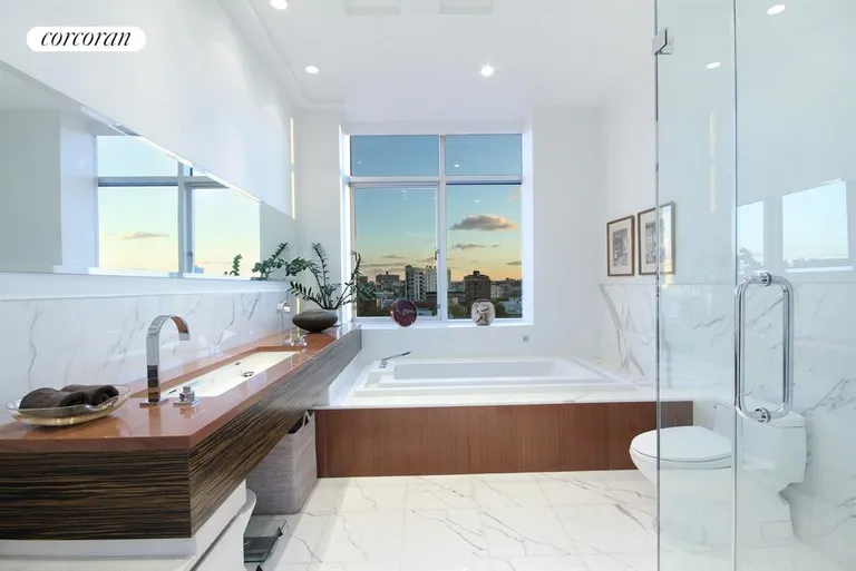 New York City Real Estate | View 50 Bayard Street, PH1 | Master Bathroom | View 7
