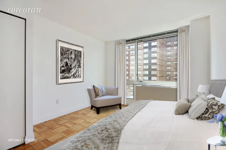 New York City Real Estate | View 215-217 East 96th Street, 29E | Bedroom-Virtually Staged | View 2
