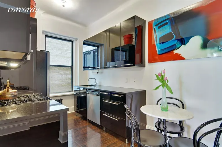 New York City Real Estate | View 418 Central Park West, 27 | Eat-in kitchen with window | View 2
