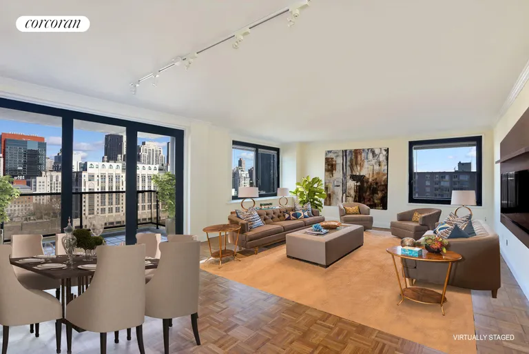 New York City Real Estate | View 531 Main Street, 1802 | 3 Beds, 2 Baths | View 1