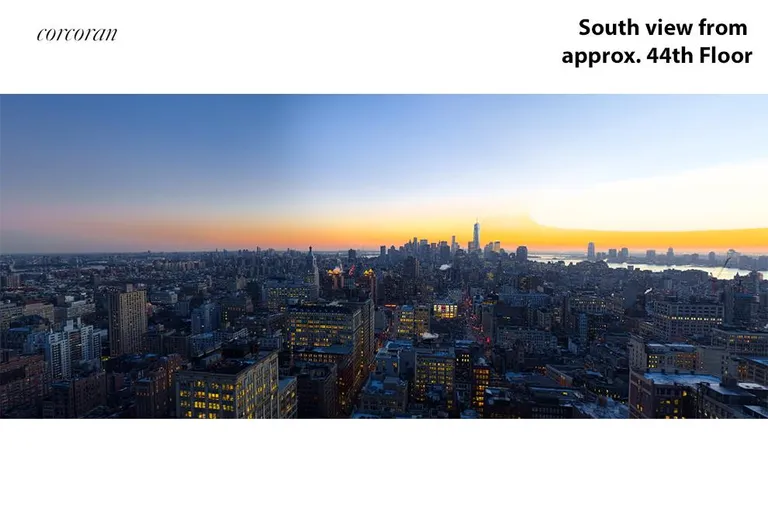 New York City Real Estate | View 45 East 22nd Street, 46B | South View | View 3