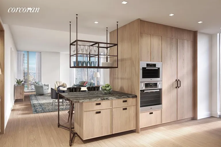 New York City Real Estate | View 45 East 22nd Street, 28A | Custom designed cabinetry by Molteni  | View 5