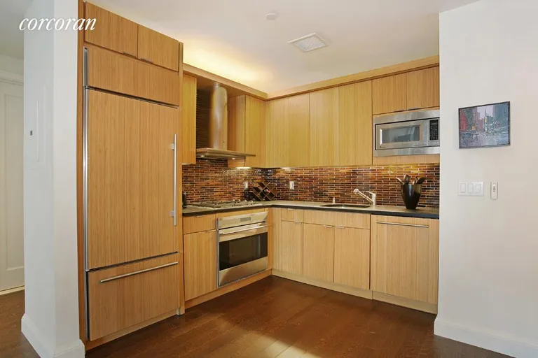 New York City Real Estate | View 70 Little West Street, 11A | Open Vented to outside Kitchen | View 2