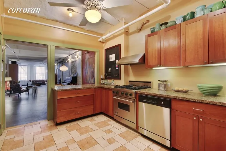 New York City Real Estate | View 86 Thomas Street, 3 FL | Large eat-in kitchen | View 2