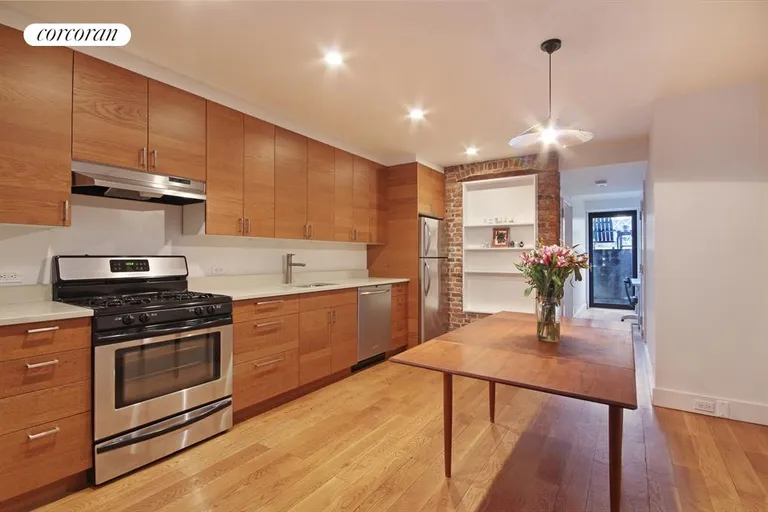 New York City Real Estate | View 300 Prospect Place | Kitchen in the Garden Rental | View 15