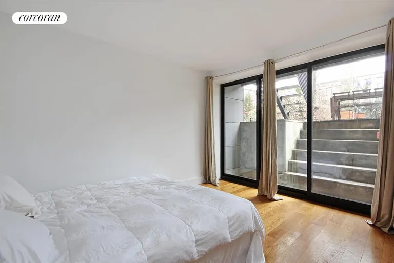 New York City Real Estate | View 300 Prospect Place | Master Bedroom in the Garden Rental | View 16