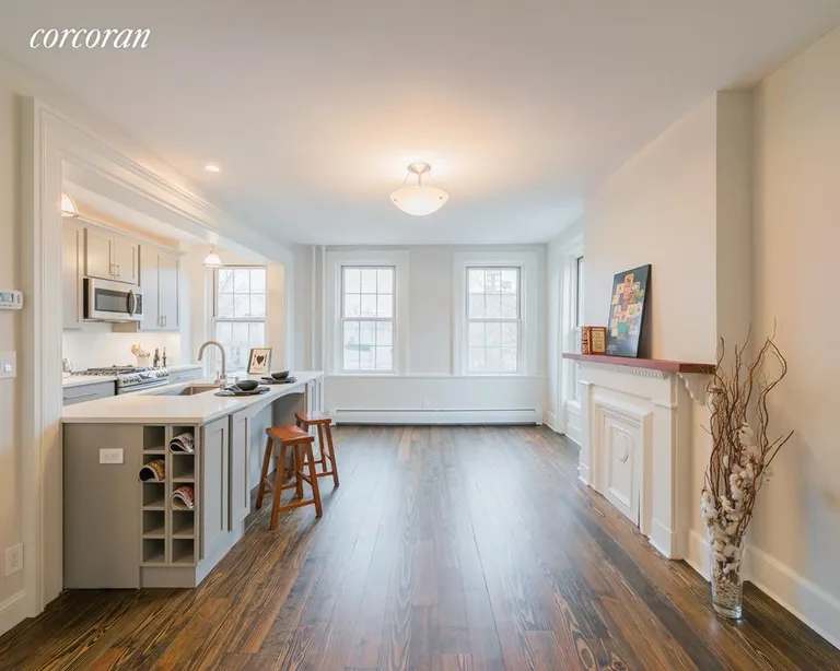 New York City Real Estate | View 192 Dean Street, 2 | Dining room open  to the kitchen | View 3