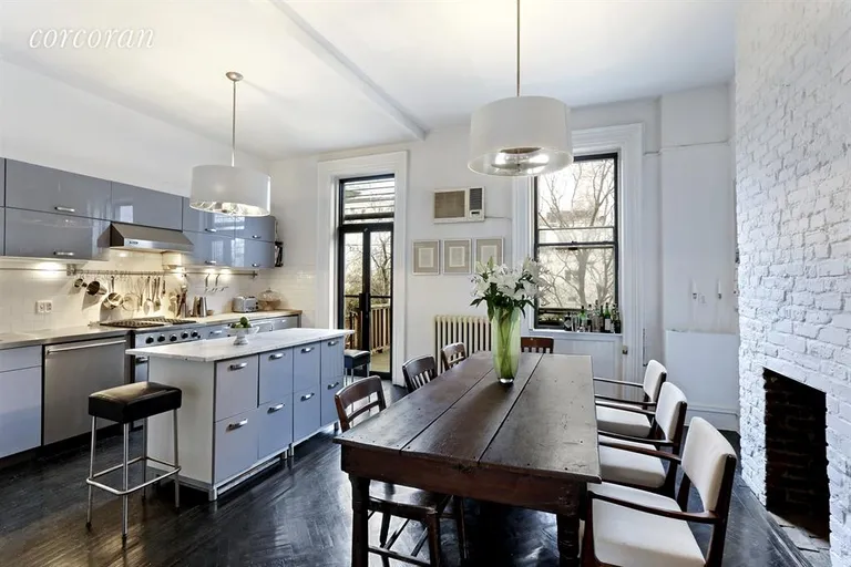 New York City Real Estate | View 355 Pacific Street | Lower Duplex dinning room | View 2