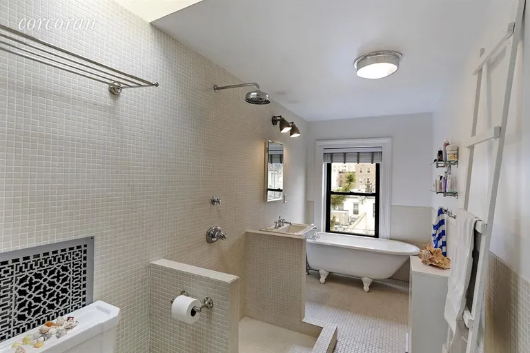 New York City Real Estate | View 355 Pacific Street | Upper Duplex bath and shower | View 10