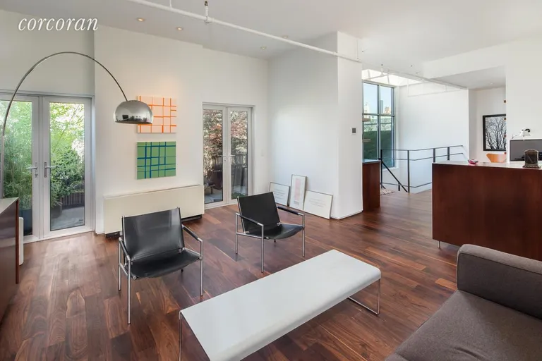 New York City Real Estate | View 345 West 13th Street, PH6B | Media/ 2nd Living Room off the Terrace | View 4