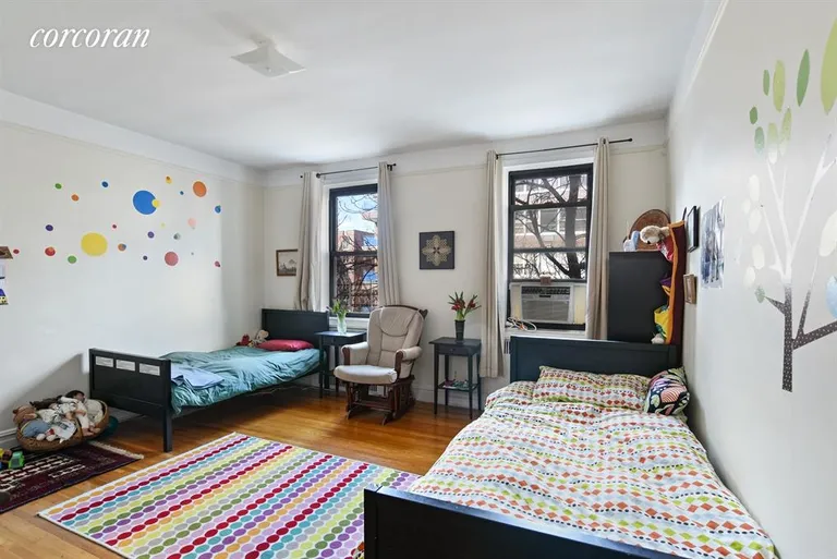 New York City Real Estate | View 385 Argyle Road, 4C | Second bedroom with ample light | View 5