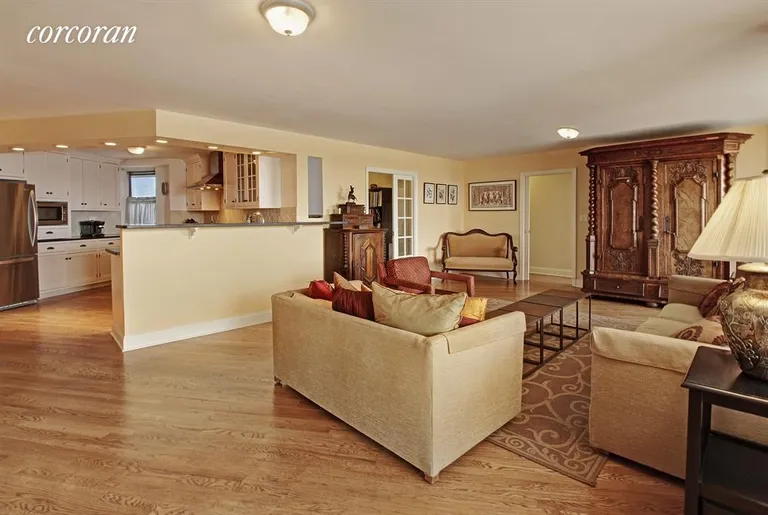 New York City Real Estate | View 5700 Arlington Avenue, 20LMN | Kitchen / Living Room | View 14