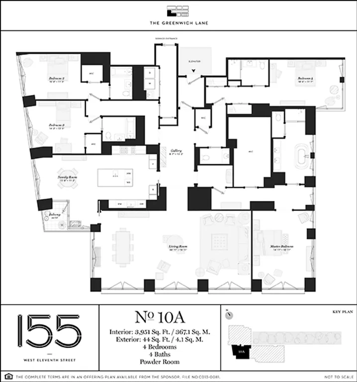 155 West 11th Street, 10A | floorplan | View 4