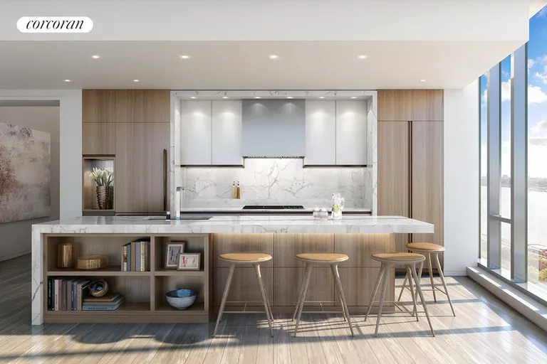 New York City Real Estate | View 1 West End Avenue, 22C | Open Kitchen With Light Finish | View 2
