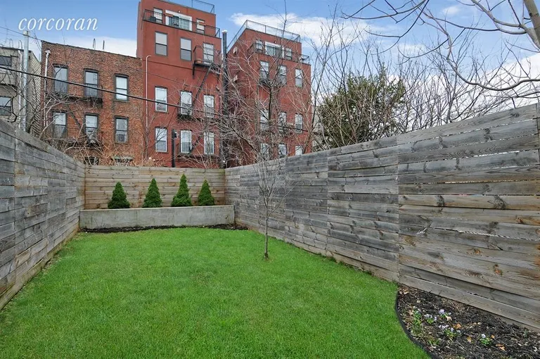 New York City Real Estate | View 354A 20th Street | Garden | View 7