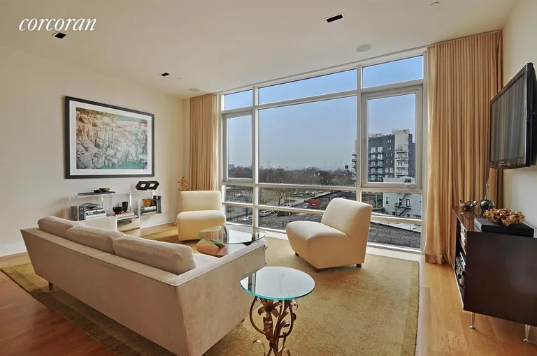 New York City Real Estate | View 122 Newton Street, 5 | Living Room | View 3
