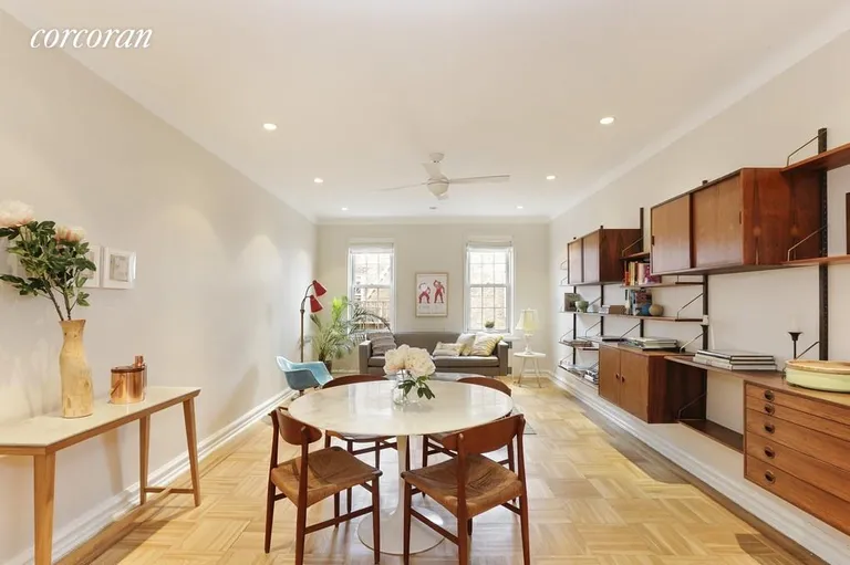 New York City Real Estate | View 360 Clinton Avenue, 6S | Invite your guests to dine or recline | View 2