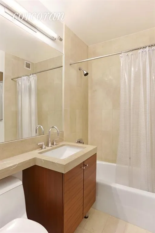 New York City Real Estate | View 30 West Street, 6D | Bathroom | View 7