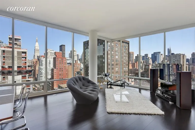 New York City Real Estate | View 300 East 23rd Street, 18B | 3 Beds, 2 Baths | View 1