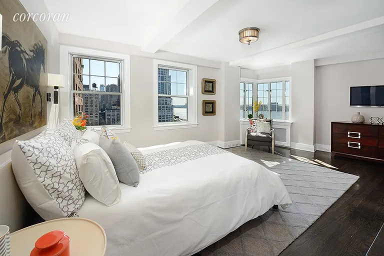 New York City Real Estate | View 22 Riverside Drive, 12-13 | Master Bedroom | View 11