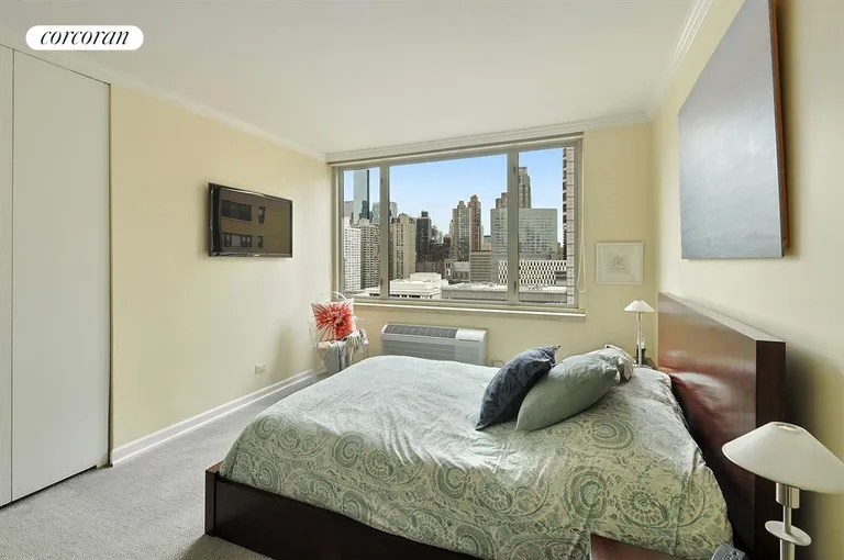 New York City Real Estate | View 130 West 67th Street, 19F | Bedroom | View 5