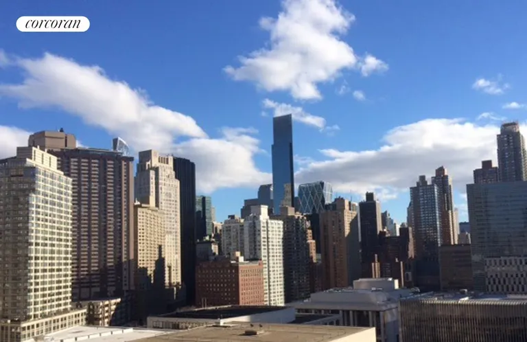 New York City Real Estate | View 130 West 67th Street, 19F | View from living room | View 6