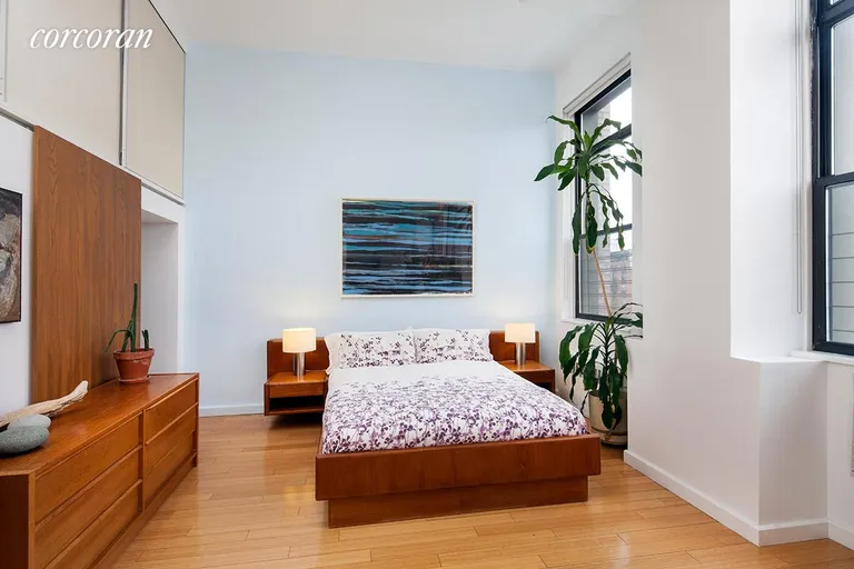 New York City Real Estate | View 423 Atlantic Avenue, 3E | Master bedroom with incredible light and storage | View 4