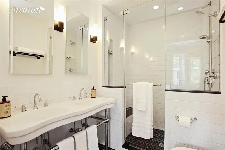 New York City Real Estate | View 235 Sterling Street | New Master Bathroom with Huge Walk-in-Shower | View 9
