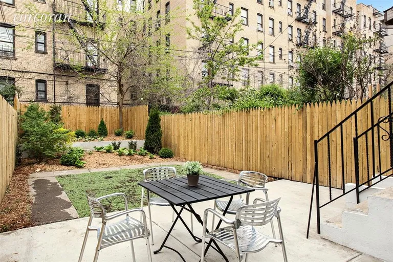 New York City Real Estate | View 235 Sterling Street | Newly Landscaped Back Yard and Patio | View 12