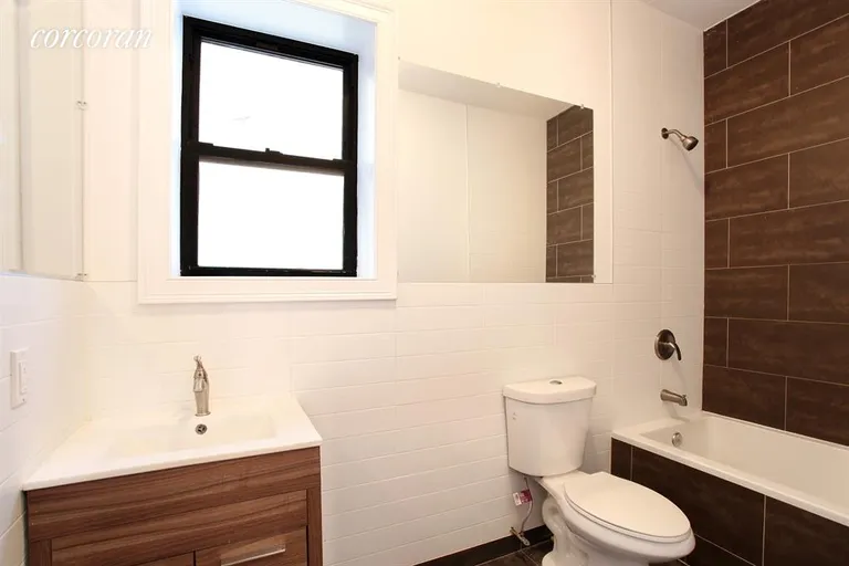 New York City Real Estate | View 633 Saint Johns Place | Windowed bath... | View 5