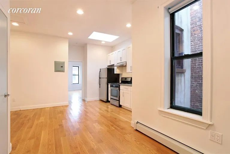 New York City Real Estate | View 633 Saint Johns Place | Skylit kitchen... | View 11