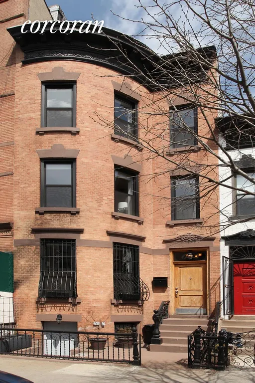 New York City Real Estate | View 633 Saint Johns Place | Barrel front brick façade... | View 7