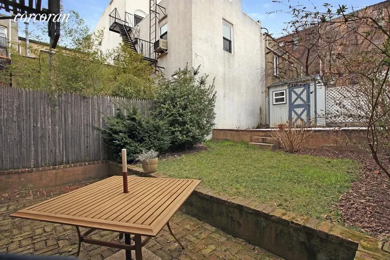 New York City Real Estate | View 89 Dean Street, 1 | Back Yard | View 4