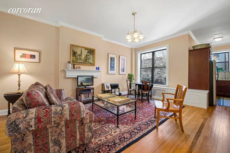 New York City Real Estate | View 103 West 119th Street, TWO | Bright Living Room | View 2