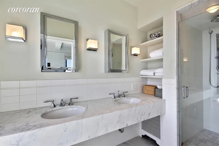 New York City Real Estate | View 9 Prospect Park West, 16A | Renovated Master Bathroom | View 9
