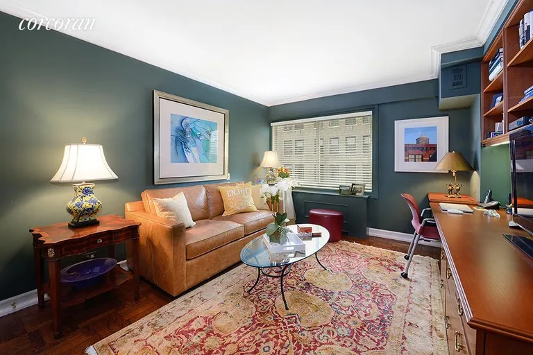 New York City Real Estate | View 60 Riverside Drive, 8BCD | Den - Media Room | View 9