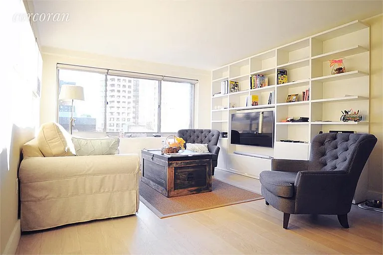 New York City Real Estate | View 555 West 23rd Street, S11F | New Floors, New Built-Ins! | View 3