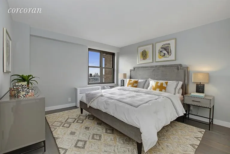 New York City Real Estate | View 175 West 95th Street, 20G | Master Bedroom  | View 3
