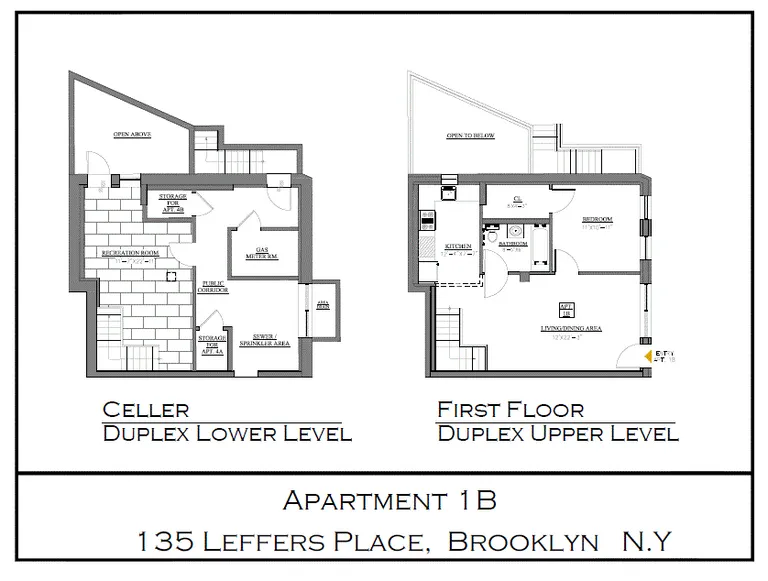 135 Lefferts Place, 1B | floorplan | View 5