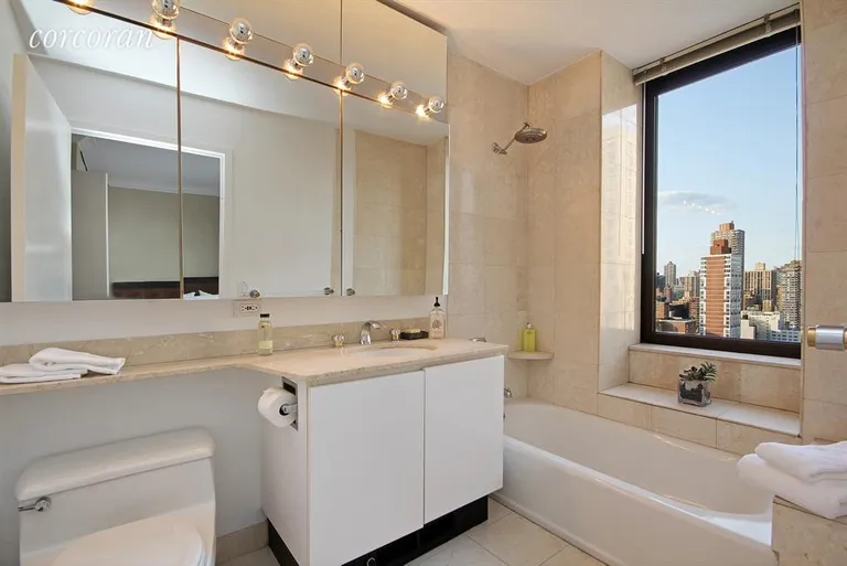 New York City Real Estate | View 422 East 72Nd Street, 24E | Bathroom | View 6