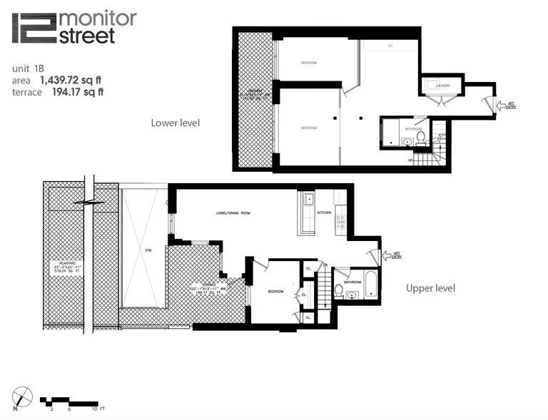 12 Monitor Street, 1B | floorplan | View 14
