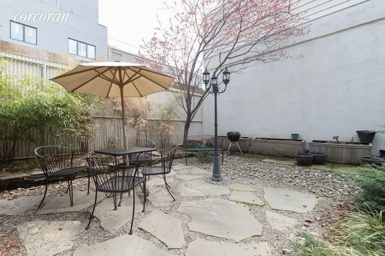 New York City Real Estate | View 12 Monitor Street, 1B | Common Garden | View 9