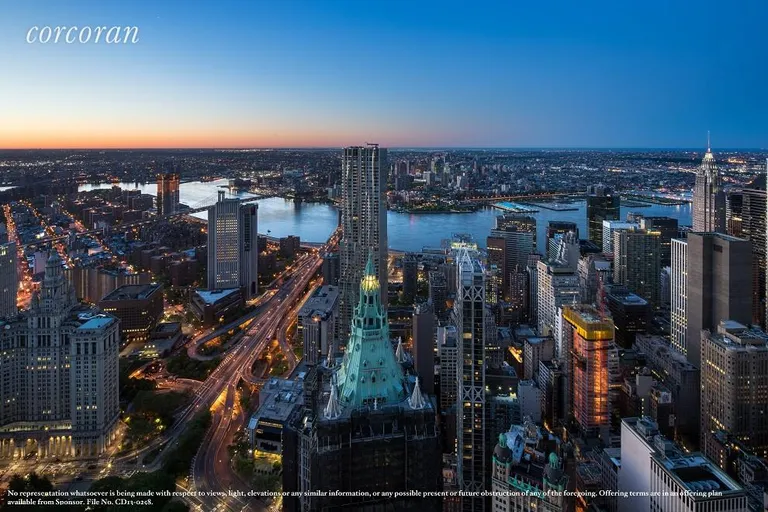 New York City Real Estate | View 30 Park Place, PH77B | East View | View 12