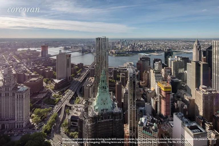 New York City Real Estate | View 30 Park Place, PH77B | East View | View 15