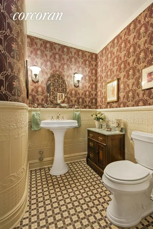 New York City Real Estate | View 100 Prospect Place | Powder Room | View 7
