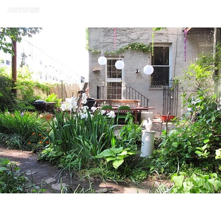 New York City Real Estate | View 110 Clinton Avenue, 1C | Only part of the huge 1600 sq ft garden | View 9