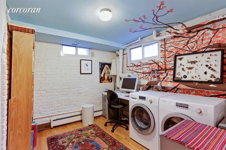 New York City Real Estate | View 110 Clinton Avenue, 1C | Home office and Laundry Room | View 5