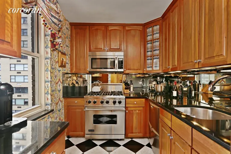New York City Real Estate | View 115 East 87th Street, 12A | Windowed w/granite & marble floors, Viking stove++ | View 6