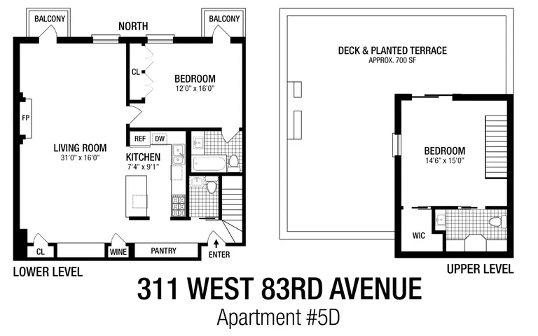 311 West 83rd Street, 5D | floorplan | View 14